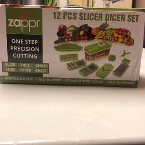 Zapper 12pc slicer set